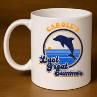 Carole's Last Great Summer 11oz C Handle Ceramic Mug