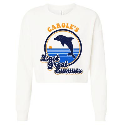 Carole's Last Great Summer Cropped Pullover Crew