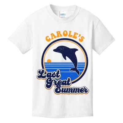 Carole's Last Great Summer Kids T-Shirt