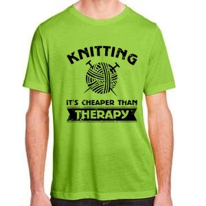 Crocheting Lover Gift Crocheting Funny Knitting Cool Gift Adult ChromaSoft Performance T-Shirt