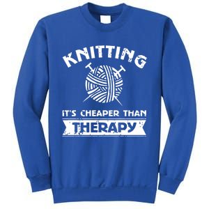 Crocheting Lover Gift Crocheting Funny Knitting Cool Gift Sweatshirt