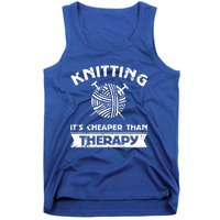 Crocheting Lover Gift Crocheting Funny Knitting Cool Gift Tank Top