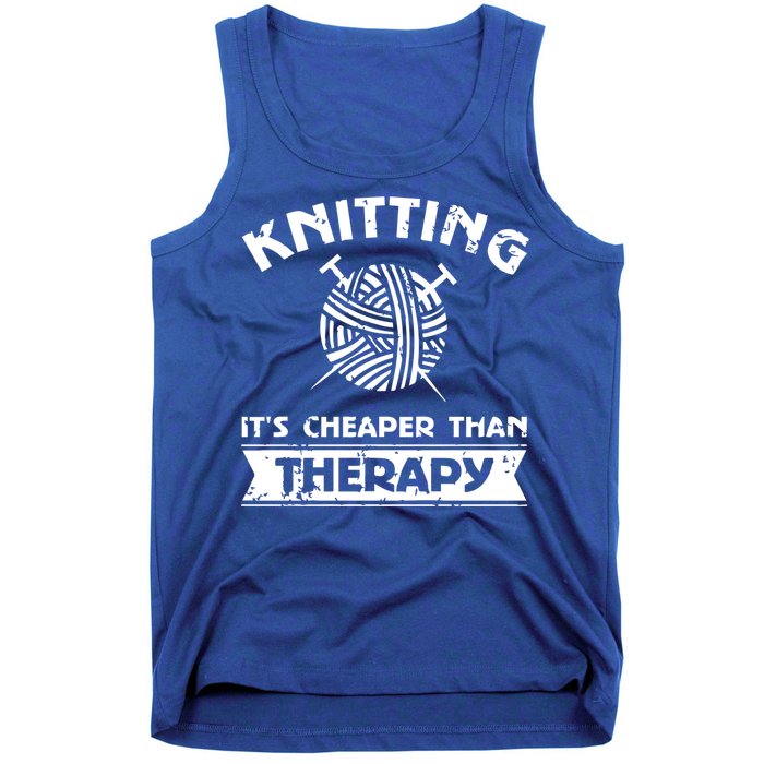 Crocheting Lover Gift Crocheting Funny Knitting Cool Gift Tank Top