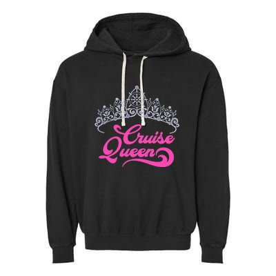 Cruising Lover Gift  Cruise Queen Garment-Dyed Fleece Hoodie