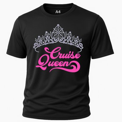 Cruising Lover Gift  Cruise Queen Cooling Performance Crew T-Shirt