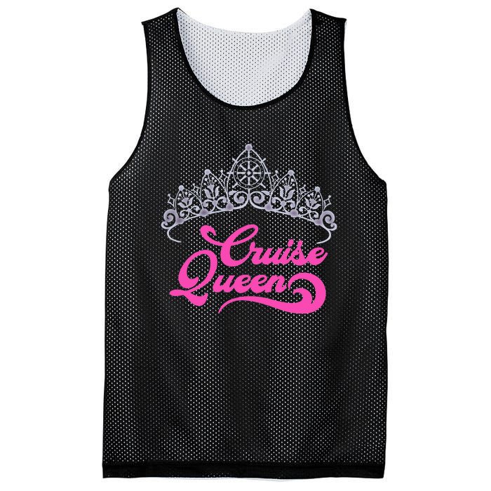 Cruising Lover Gift  Cruise Queen Mesh Reversible Basketball Jersey Tank