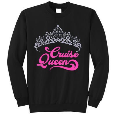 Cruising Lover Gift  Cruise Queen Tall Sweatshirt