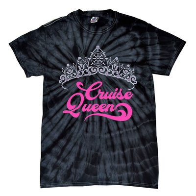 Cruising Lover Gift  Cruise Queen Tie-Dye T-Shirt