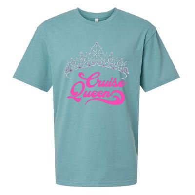 Cruising Lover Gift  Cruise Queen Sueded Cloud Jersey T-Shirt