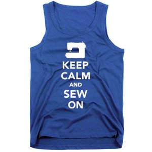 Crocheting Lover Gift Crocheting Funny Sewing Meaningful Gift Tank Top