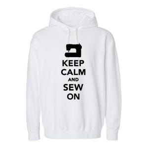 Crocheting Lover Gift Crocheting Funny Sewing Meaningful Gift Garment-Dyed Fleece Hoodie