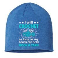 Crocheting Lover Gift Crocheting Funny Yarn Great Gift Sustainable Beanie