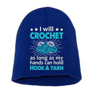 Crocheting Lover Gift Crocheting Funny Yarn Great Gift Short Acrylic Beanie