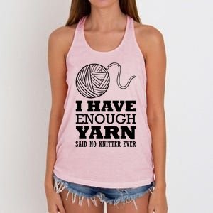 Crocheting Lover Gift Crocheting Knitter Gift Women's Knotted Racerback Tank