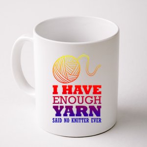 Crocheting Lover Gift Crocheting Knitter Cute Gift Coffee Mug