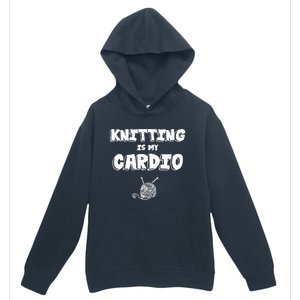 Crocheting Lover Gift Crocheting Knitting Gift Urban Pullover Hoodie