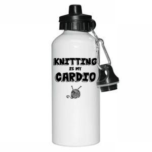 Crocheting Lover Gift Crocheting Knitting Gift Aluminum Water Bottle