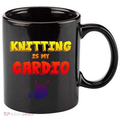 Crocheting Lover Gift Crocheting Knitting Gift 11oz C Handle Ceramic Mug
