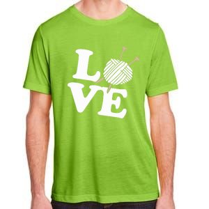 Crocheting Lover Gift Crocheting Love Sewing Gift Adult ChromaSoft Performance T-Shirt