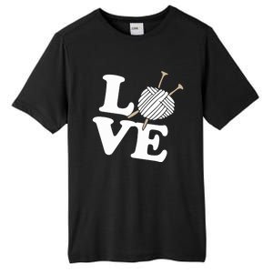 Crocheting Lover Gift Crocheting Love Sewing Gift Tall Fusion ChromaSoft Performance T-Shirt