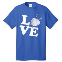 Crocheting Lover Gift Crocheting Love Sewing Gift Tall T-Shirt