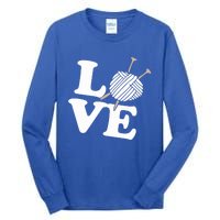 Crocheting Lover Gift Crocheting Love Sewing Gift Tall Long Sleeve T-Shirt