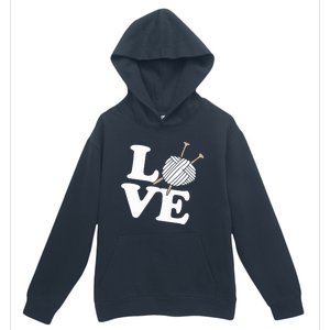 Crocheting Lover Gift Crocheting Love Sewing Gift Urban Pullover Hoodie