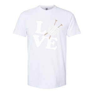 Crocheting Lover Gift Crocheting Love Sewing Gift Softstyle CVC T-Shirt