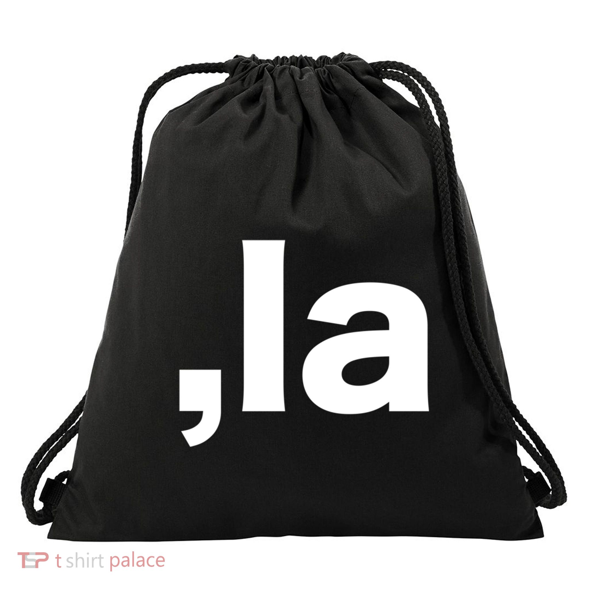 Comma La Great Gift Drawstring Bag
