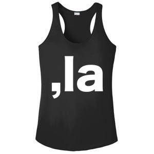 Comma La Great Gift Ladies PosiCharge Competitor Racerback Tank