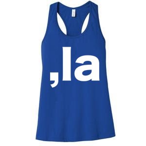 Comma La Great Gift Women's Racerback Tank