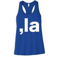 Comma La Great Gift Women's Racerback Tank