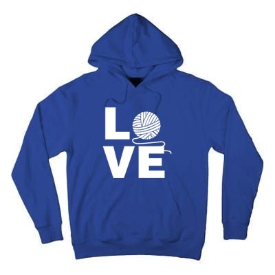 Crocheting Lover Gift Crocheting Love Yarn Gift Tall Hoodie