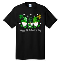 Cute Lucky Gnome Happy St Patricks Day Family Outfit Tall T-Shirt