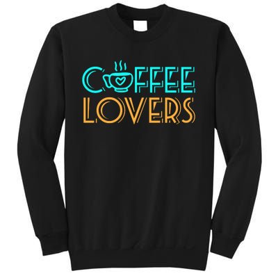 Coffee Lovers Graphic Sweatshirt