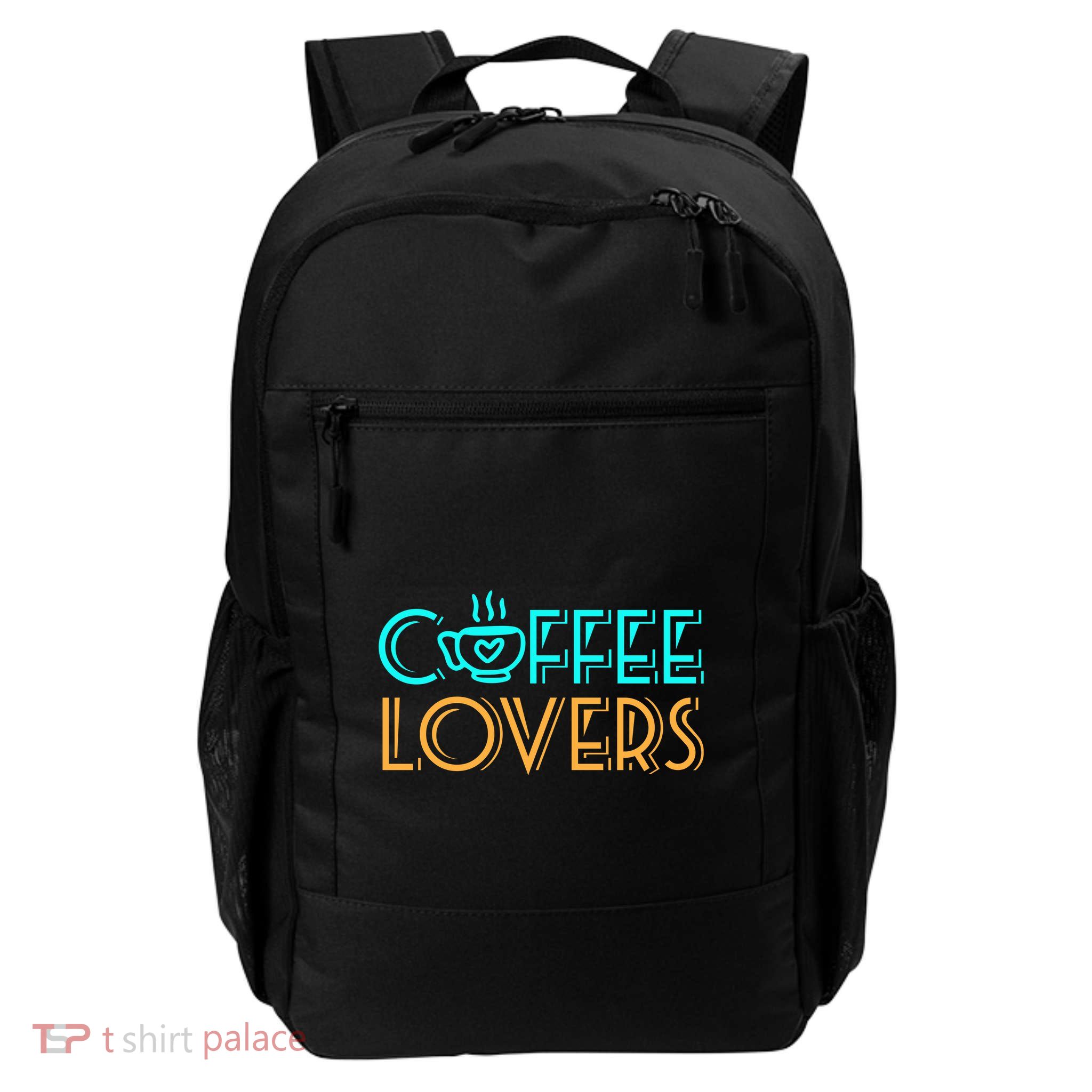 Coffee Lovers Graphic Daily Commute Backpack