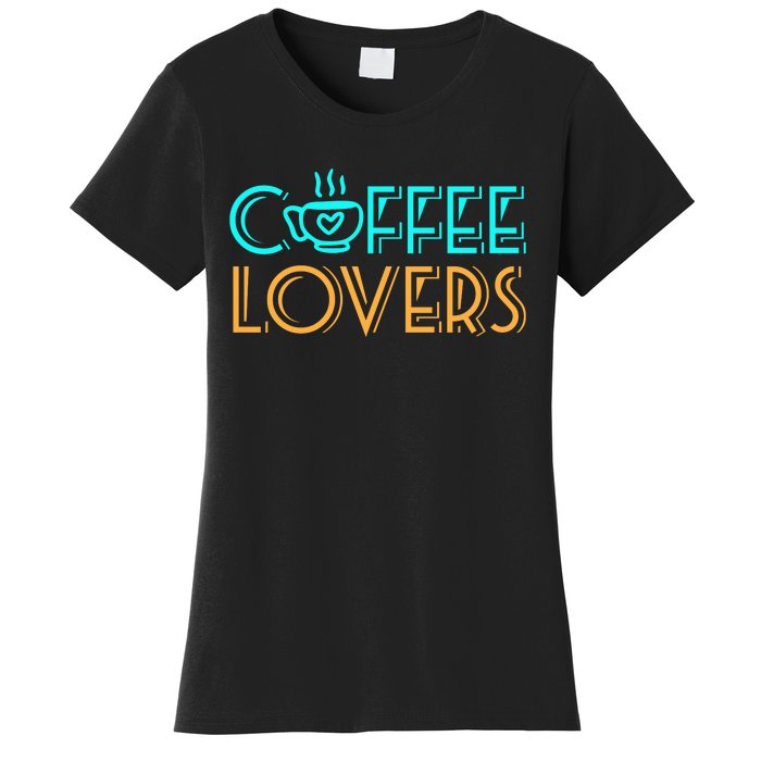 Coffee Lovers Graphic Women's T-Shirt