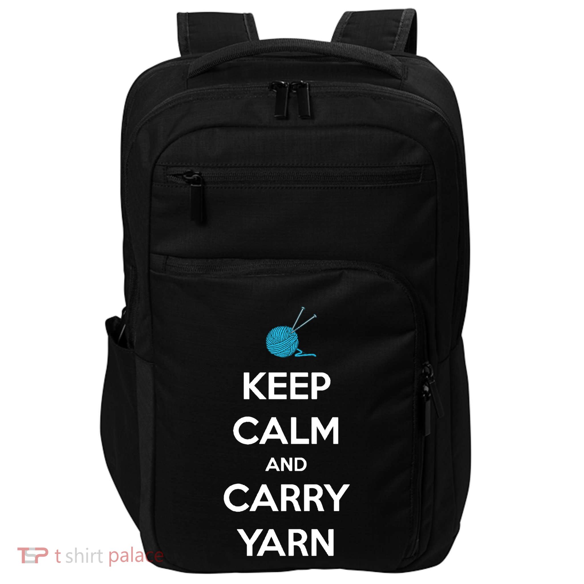 Crocheting Lover Gift Crocheting Yarn Great Gift Impact Tech Backpack