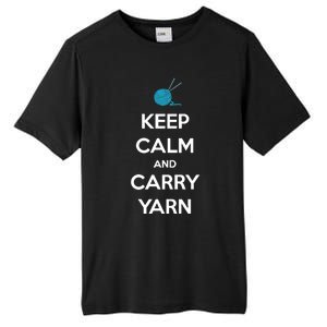 Crocheting Lover Gift Crocheting Yarn Great Gift Tall Fusion ChromaSoft Performance T-Shirt