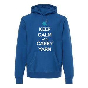 Crocheting Lover Gift Crocheting Yarn Great Gift Premium Hoodie