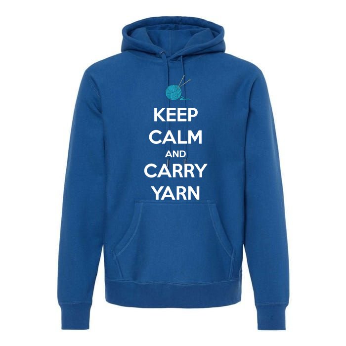 Crocheting Lover Gift Crocheting Yarn Great Gift Premium Hoodie