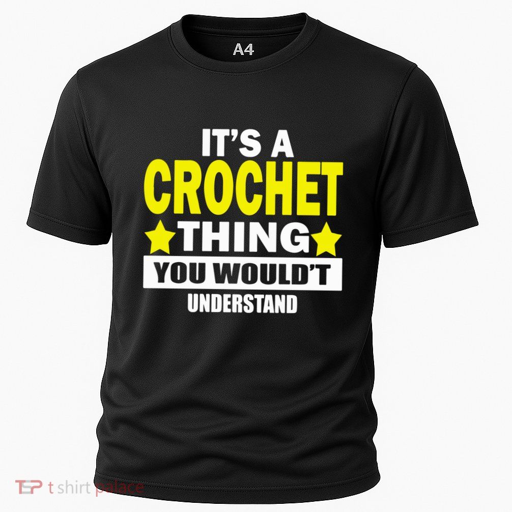 Crocheting Lover Gift Crocheting Gift Performance Shirt