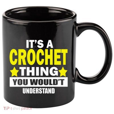 Crocheting Lover Gift Crocheting Gift 11oz C Handle Ceramic Mug
