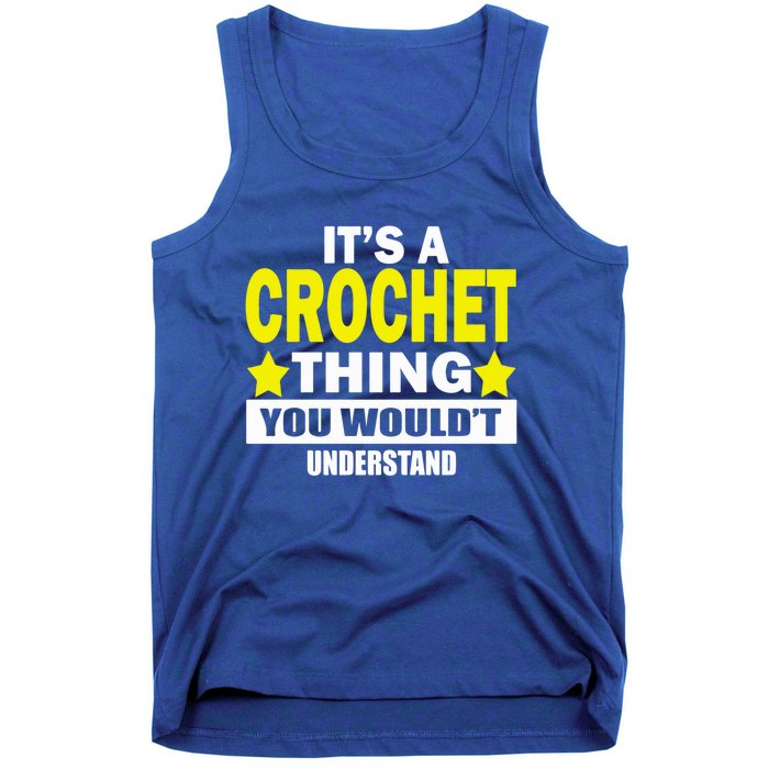 Crocheting Lover Gift Crocheting Gift Tank Top