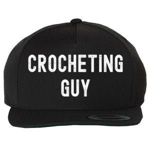 Crocheting Lover Gift Crocheting Guy Gift Wool Snapback Cap