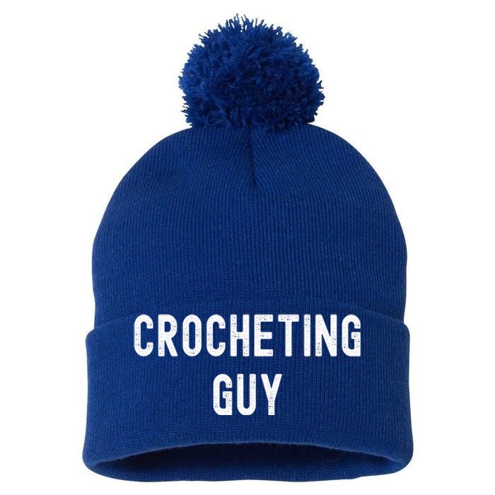 Crocheting Lover Gift Crocheting Guy Gift Pom Pom 12in Knit Beanie