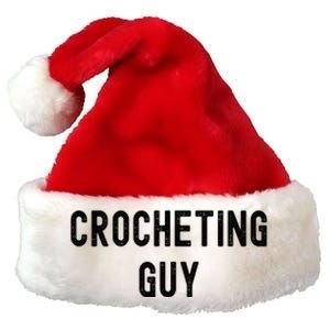 Crocheting Lover Gift Crocheting Guy Gift Premium Christmas Santa Hat