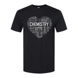 Chemistry Lover Heart Gift for Chemist Teacher or Student Softstyle CVC T-Shirt