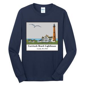 Currituck Light House Tall Long Sleeve T-Shirt