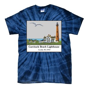 Currituck Light House Tie-Dye T-Shirt